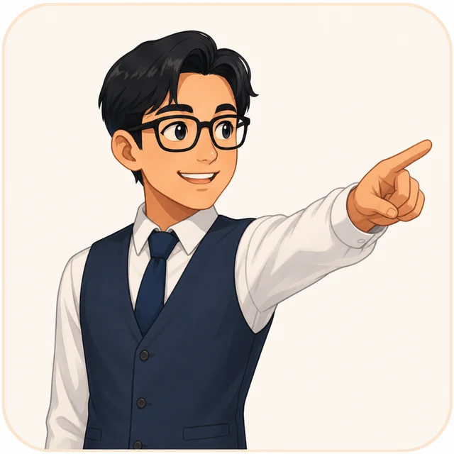 Sensei pointing to the activity